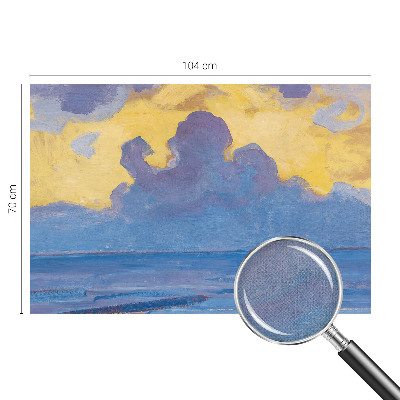 Samolepilna fototapeta za dnevno sobo Oblačna pokrajina