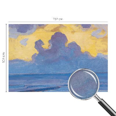 Samolepilna fototapeta za dnevno sobo Oblačna pokrajina