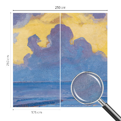 Samolepilna fototapeta za dnevno sobo Oblačna pokrajina