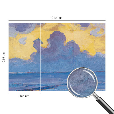 Samolepilna fototapeta za dnevno sobo Oblačna pokrajina