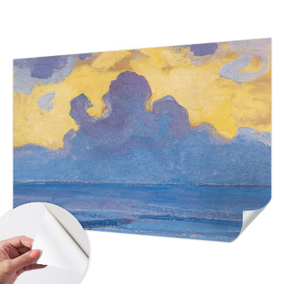 Samolepilna fototapeta za dnevno sobo Oblačna pokrajina