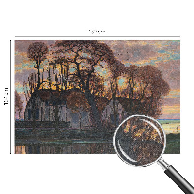 Samolepilna fototapeta Večerna pokrajina