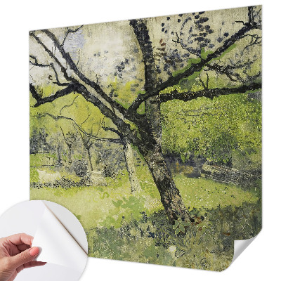 Samolepilna fototapeta za spalnico Pomladni park