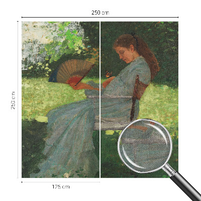 Fototapeta za otroško sobo z motivom poletne harmonije