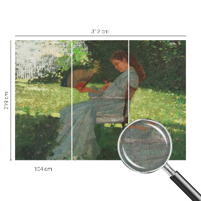 Fototapeta za otroško sobo z motivom poletne harmonije