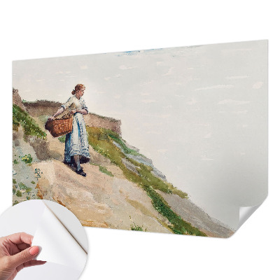 Otroška fototapeta z motivom ženske pokrajine