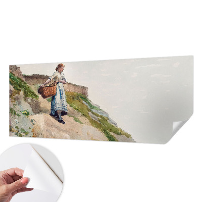 Otroška fototapeta z motivom ženske pokrajine