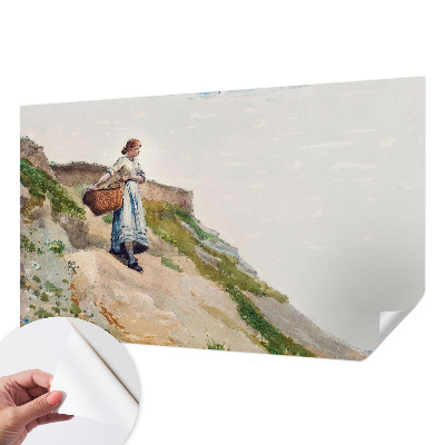 Otroška fototapeta z motivom ženske pokrajine