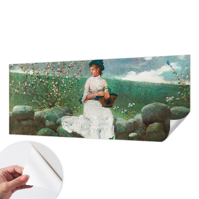 Samolepilna fototapeta z motivom cvetličnega vzorca
