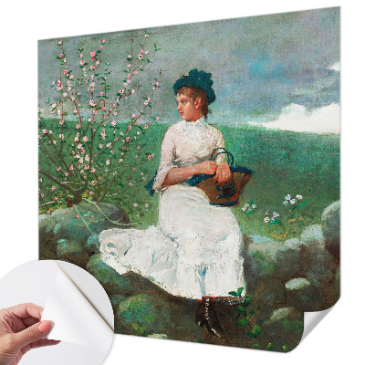 Samolepilna fototapeta z motivom cvetličnega vzorca
