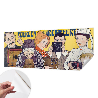 Samolepilna fototapeta za dnevno sobo Fotografska strast