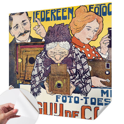 Samolepilna fototapeta za dnevno sobo Fotografska strast