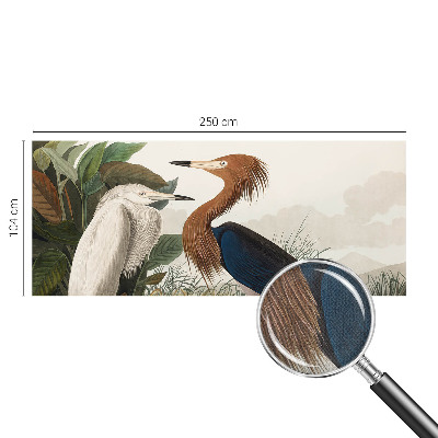 Samolepilna fototapeta Ptice v rastlinah