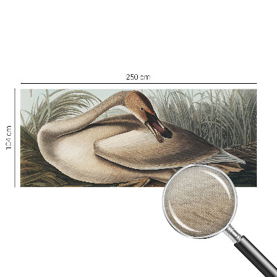 Samolepilna fototapeta za spalnico z motivom naravne ptice