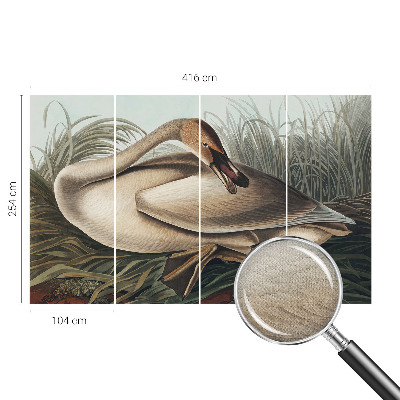 Samolepilna fototapeta za spalnico z motivom naravne ptice