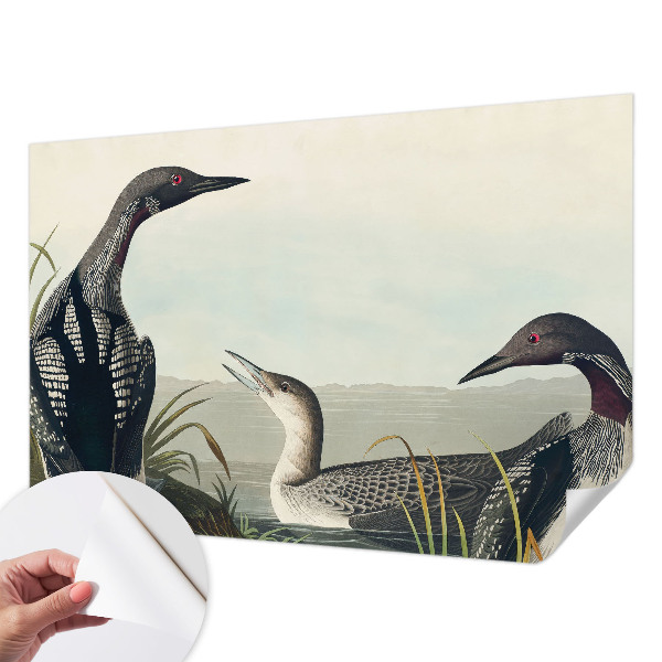 Fototapeta za otroško sobo Ptice nad vodo