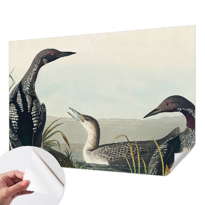 Fototapeta za otroško sobo Ptice nad vodo