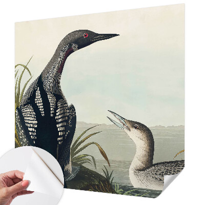 Fototapeta za otroško sobo Ptice nad vodo