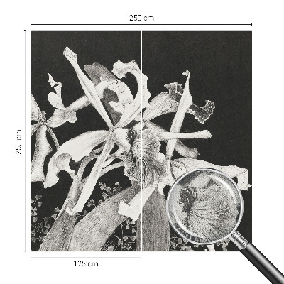 Otroška fototapeta Ilustracija orhideje