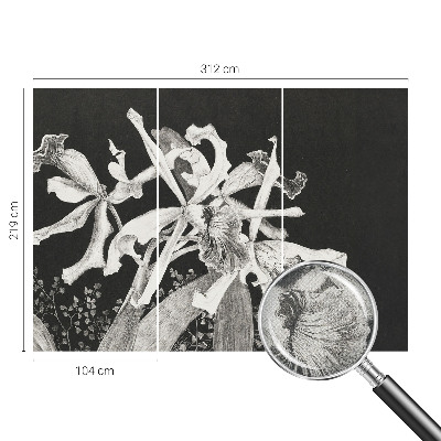 Otroška fototapeta Ilustracija orhideje