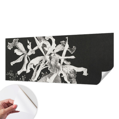 Otroška fototapeta z ilustracijo orhideje