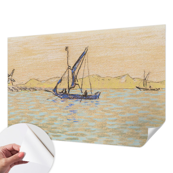 Samolepilna fototapeta za dnevno sobo Morje miru