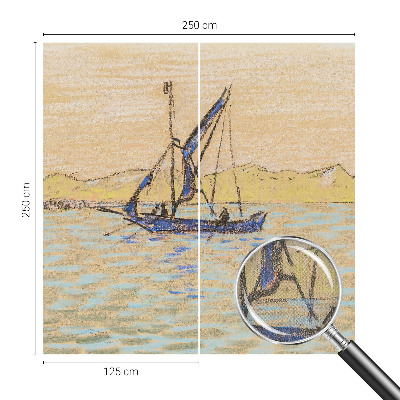 Samolepilna fototapeta za dnevno sobo Morje miru