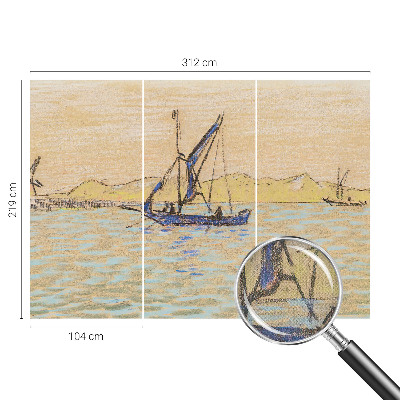 Samolepilna fototapeta za dnevno sobo Morje miru