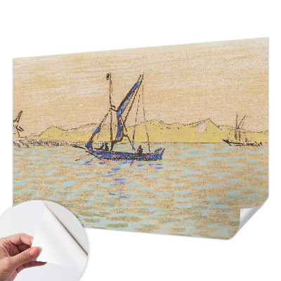 Samolepilna fototapeta za dnevno sobo Morje miru