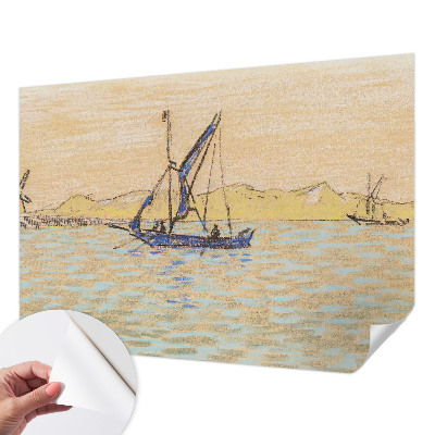 Samolepilna fototapeta za dnevno sobo Morje miru