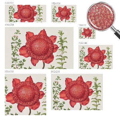 Samolepilna fototapeta za spalnico Cvetlična eleganca