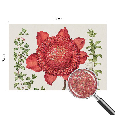 Samolepilna fototapeta za spalnico Cvetlična eleganca