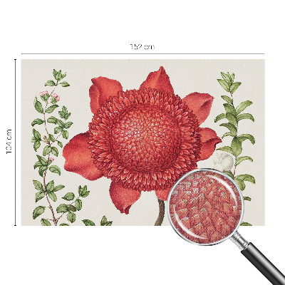 Samolepilna fototapeta za spalnico Cvetlična eleganca