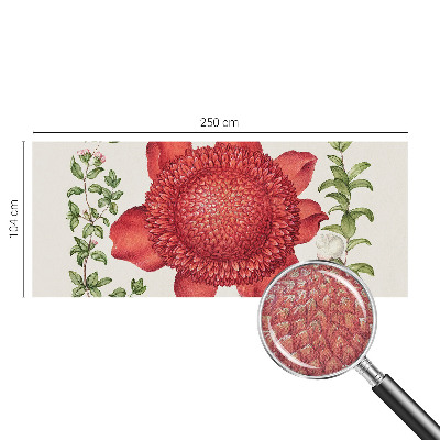 Samolepilna fototapeta za spalnico Cvetlična eleganca