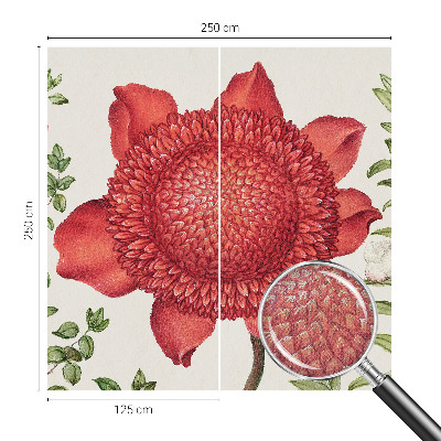 Samolepilna fototapeta za spalnico Cvetlična eleganca