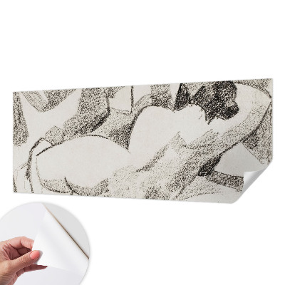 Samolepilna fototapeta z motivom ležeče figure