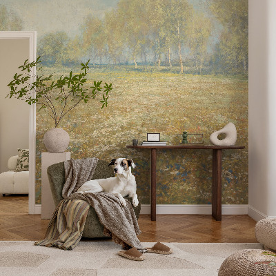 Fototapeta za otroško sobo Cvetoče polje