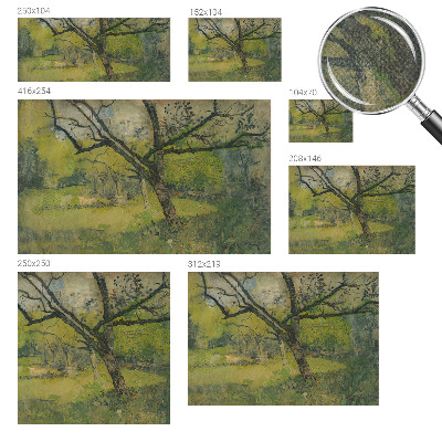 Samolepilna fototapeta z motivom zelene pokrajine