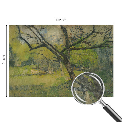 Samolepilna fototapeta z motivom zelene pokrajine