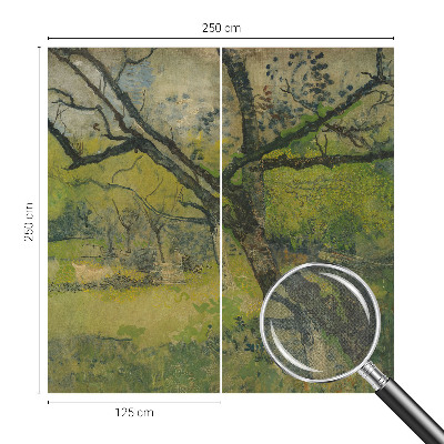 Samolepilna fototapeta z motivom zelene pokrajine