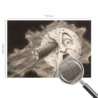 Samolepilna fototapeta za spalnico Kozmično trčenje