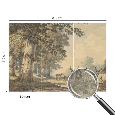 Otroška fototapeta Gozdni mir