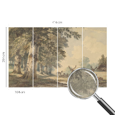 Otroška fototapeta Gozdni mir