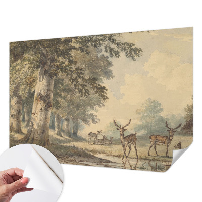 Otroška fototapeta Gozdni mir