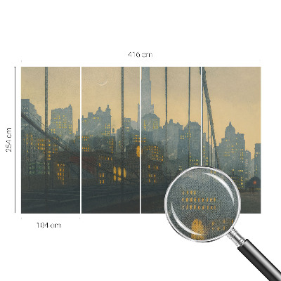 3D fototapeta Večerna panorama