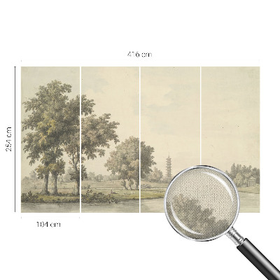 Fototapeta za otroško sobo Miren park