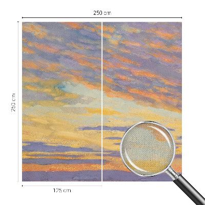 Samolepilna fototapeta s motivom pastelnega neba
