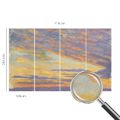 Samolepilna fototapeta Pastelno nebo