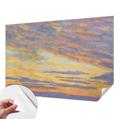 Samolepilna fototapeta s motivom pastelnega neba