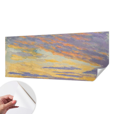 Samolepilna fototapeta s motivom pastelnega neba